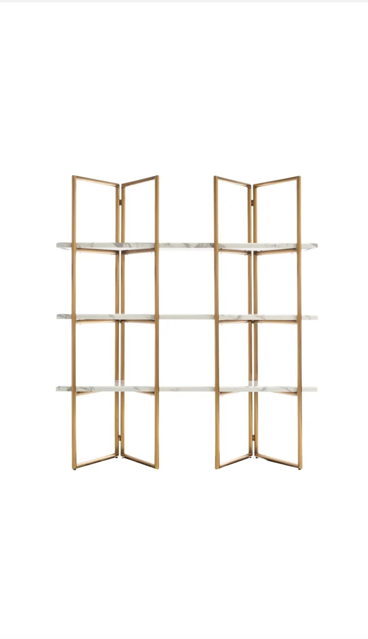 Display unit Lagrand 3-shelves (Gold)
