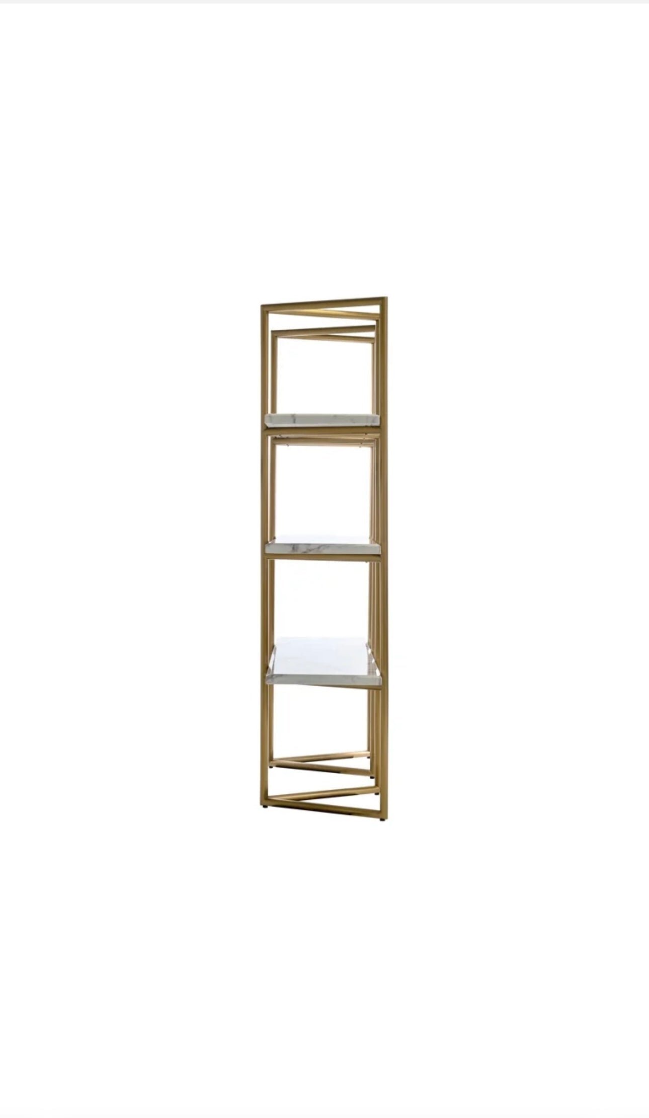 Display unit Lagrand 3-shelves (Gold)