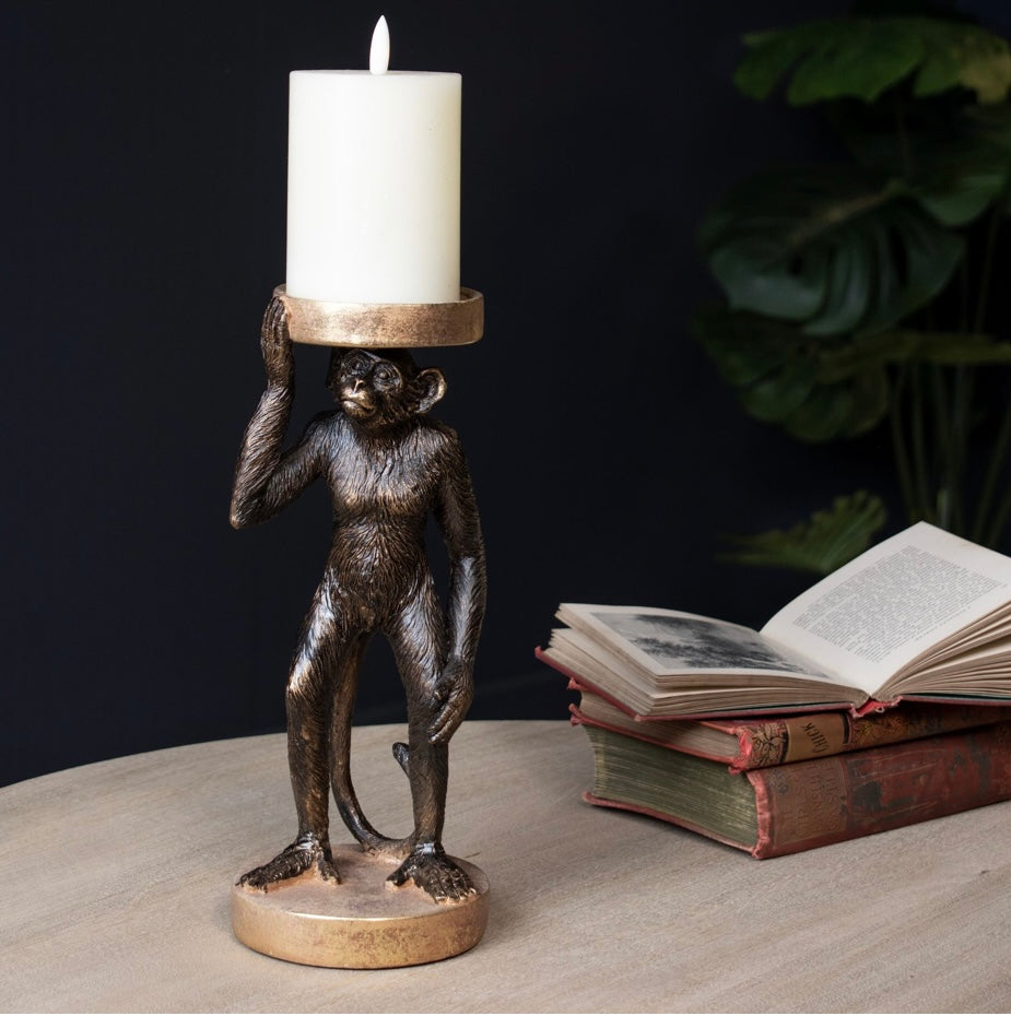 Monkey Candle Holder