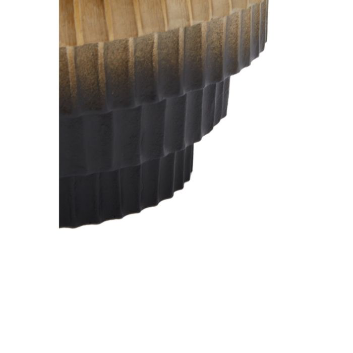 DEOMALI OMBRE GOLD AND BLACK VASE