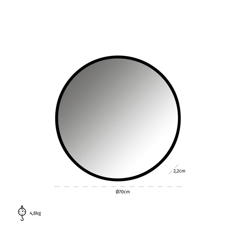 Mirror Maeron (Black)