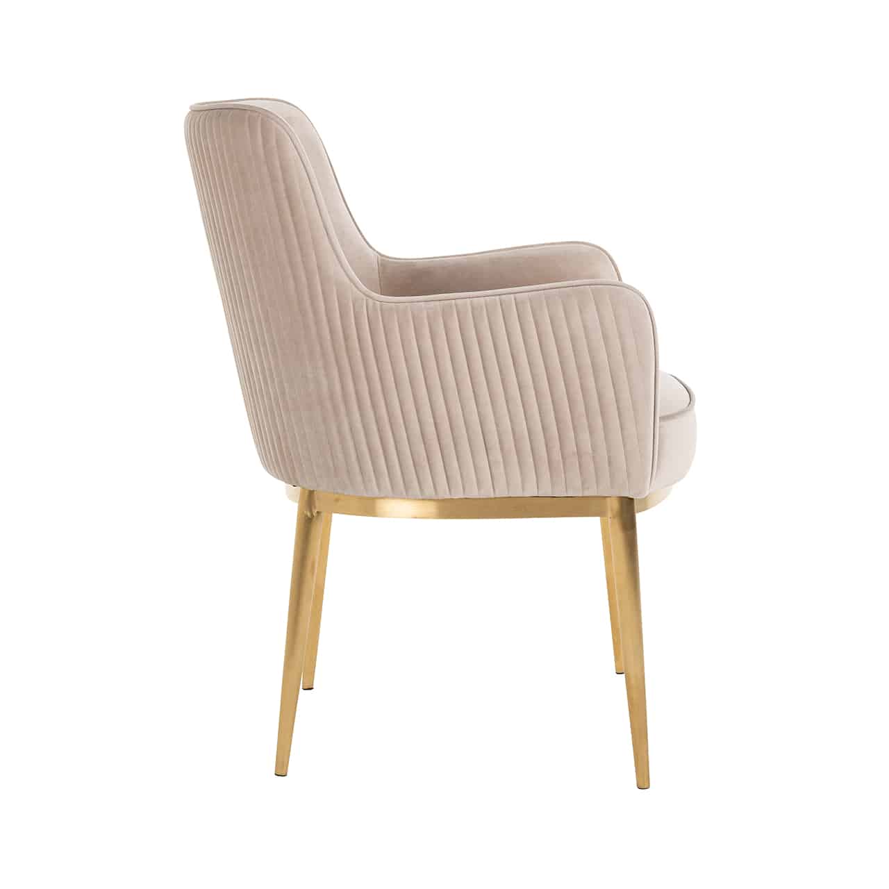 Chair Breeze Khaki Velvet