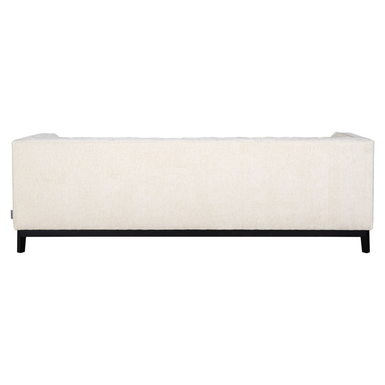 Sofa Beaudy white chenille