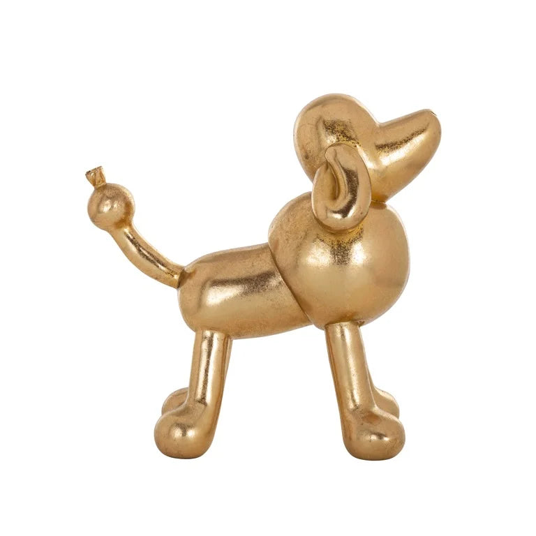 Gold Dog Decoration