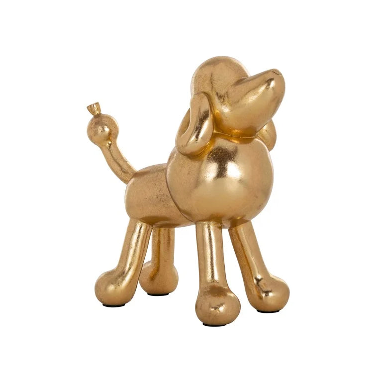 Gold Dog Decoration