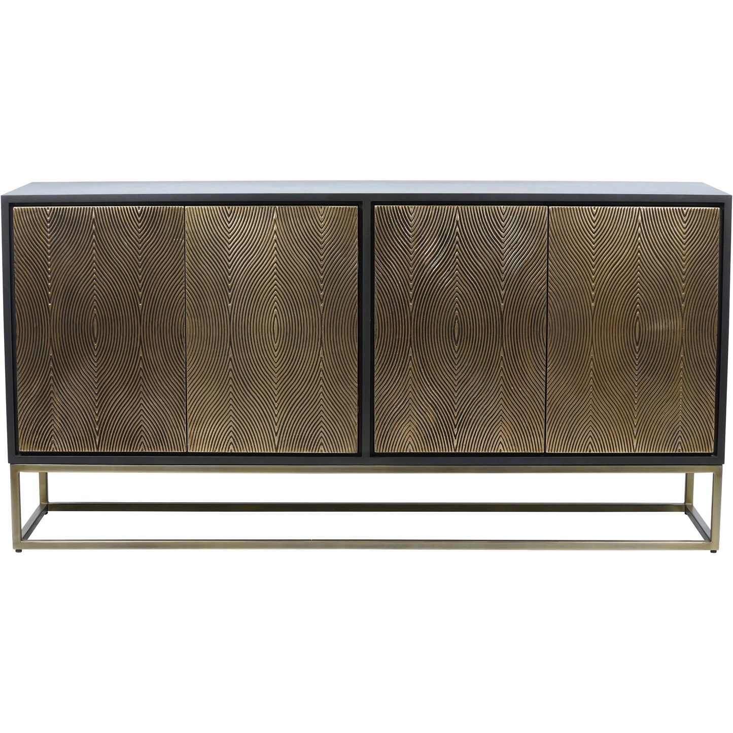 Izabella Embossed 4 Door Sideboard