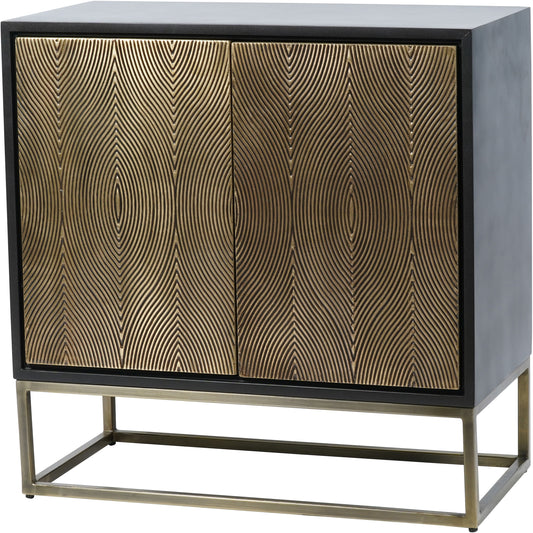 Izabella Embossed 2 Door Sideboard