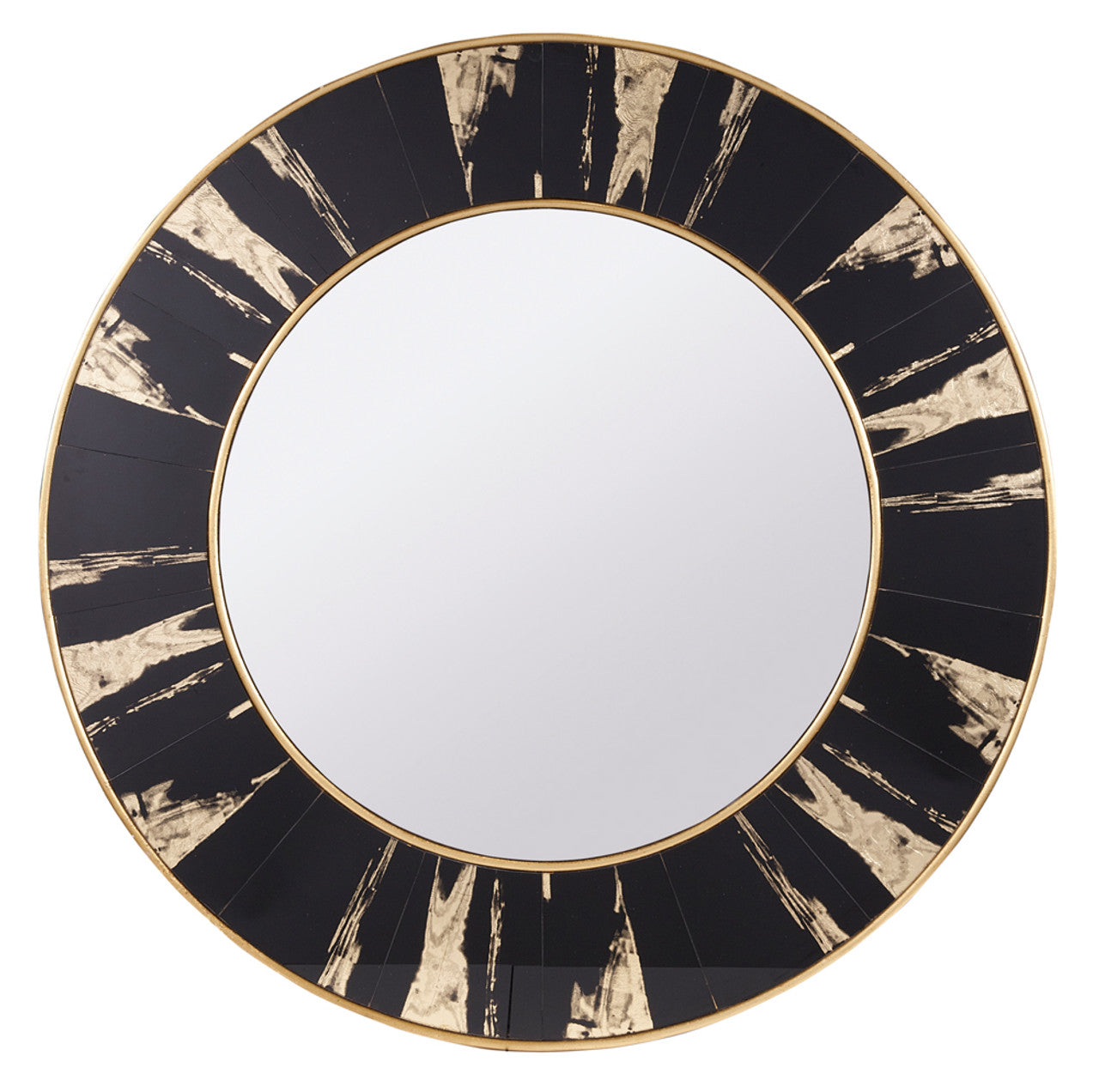 Black and gold Mirror