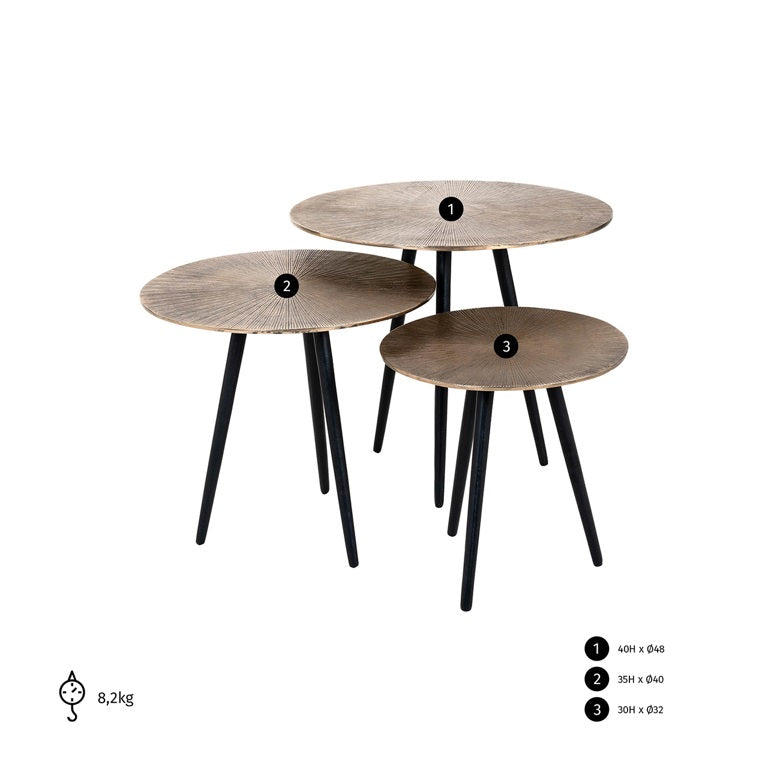 Coffee Table Set of 3