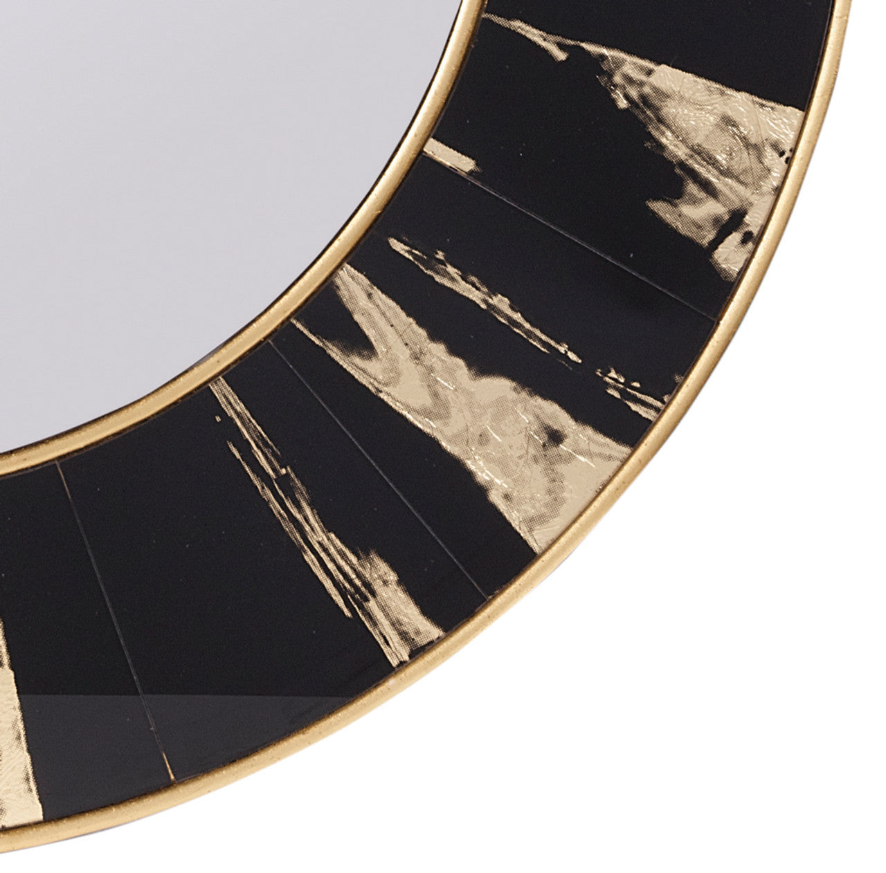 Black and gold Mirror