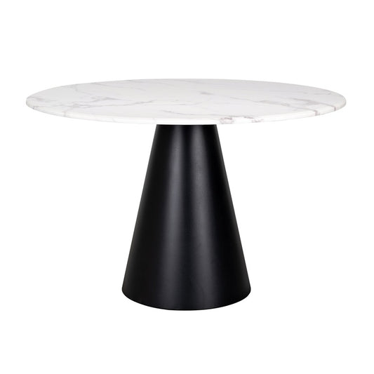 Dining table Degas 120Ø (White)