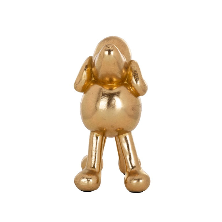 Gold Dog Decoration