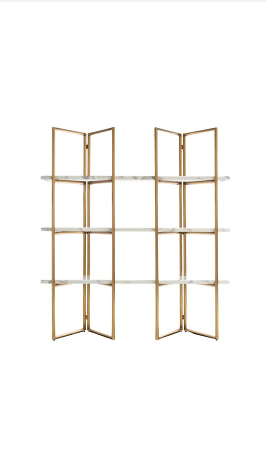 Display unit Lagrand 3-shelves (Gold)