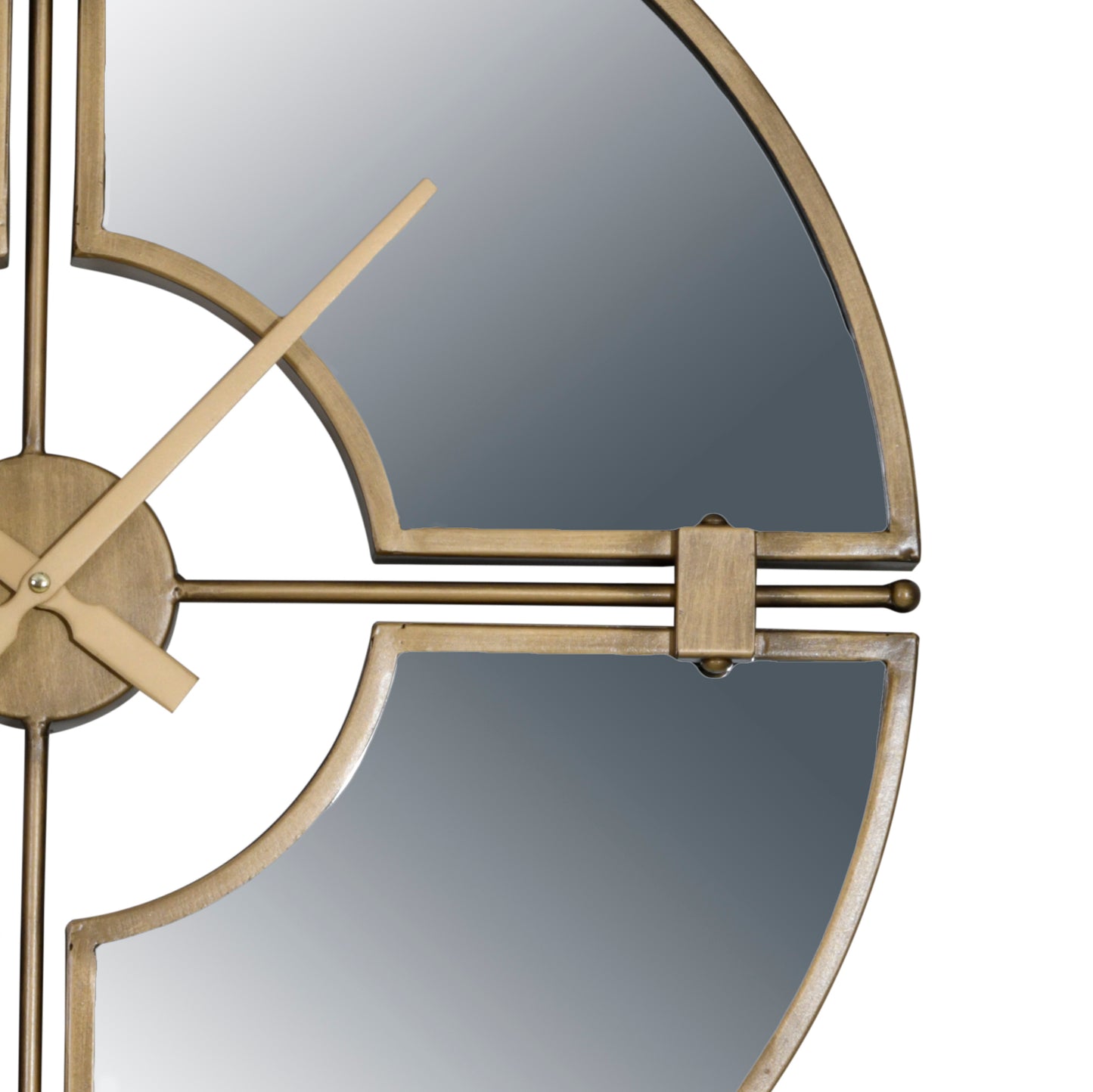 Chloe Mirrored Wall Clock