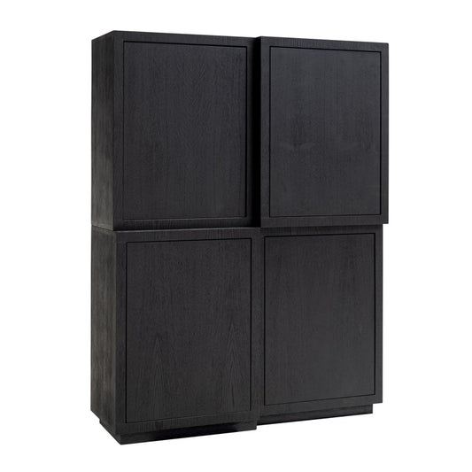 Cabinet 4-doors (Black)