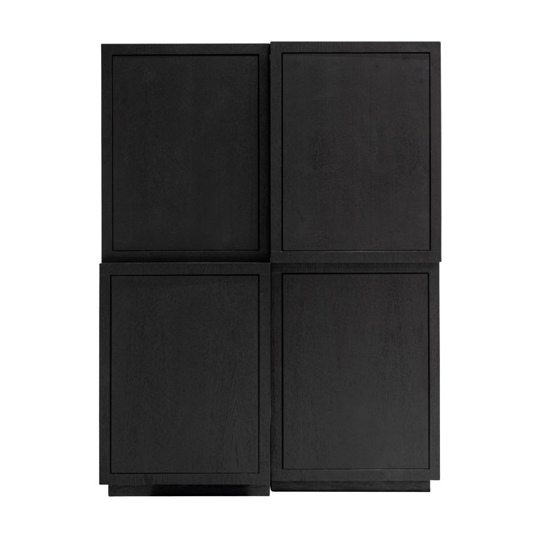 Cabinet 4-doors (Black)