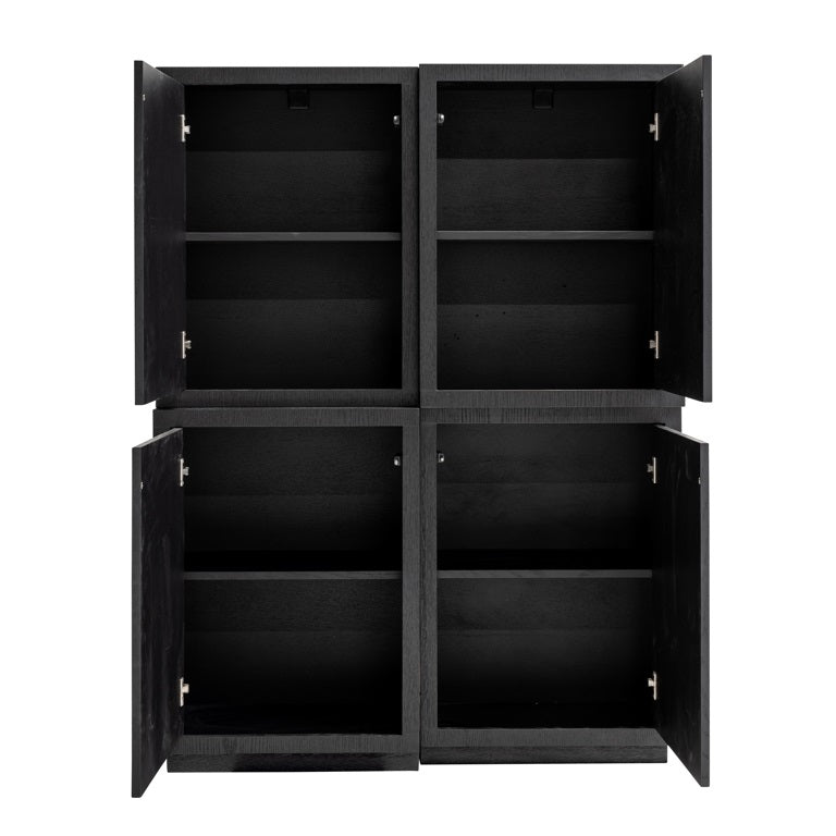 Cabinet 4-doors (Black)