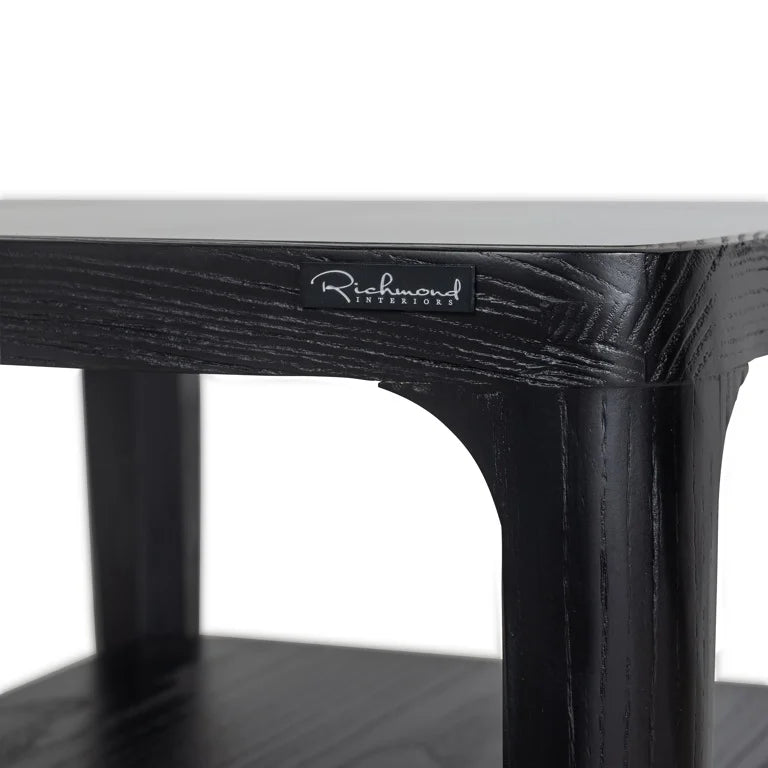 Black Side Table