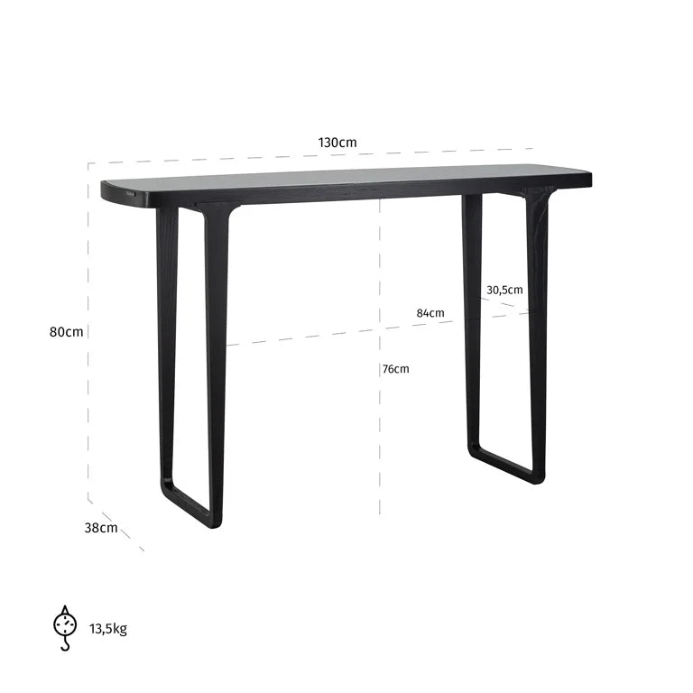 Black Console Table