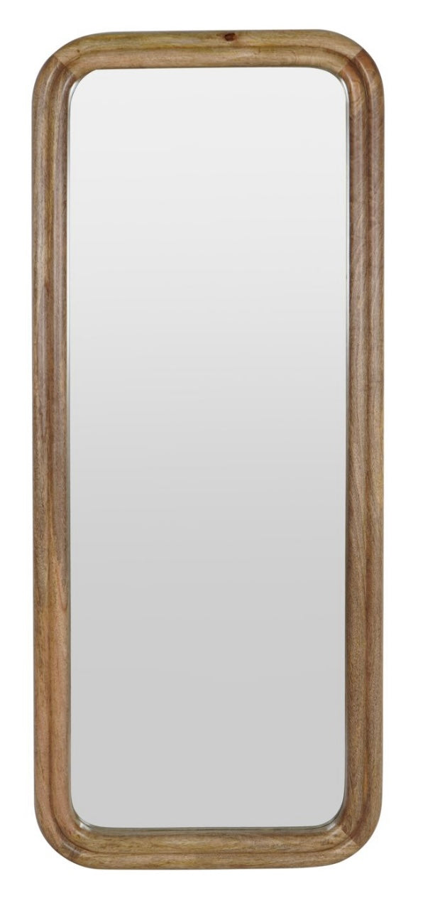 Leon Groove Edge Solid Wood Cheval Mirror 70 x 170cm