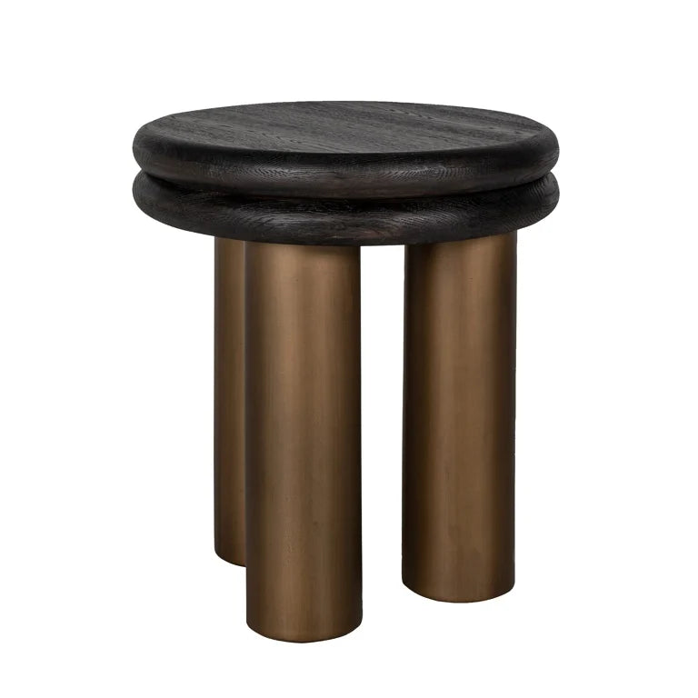 Side table Macaron (Black rustic)