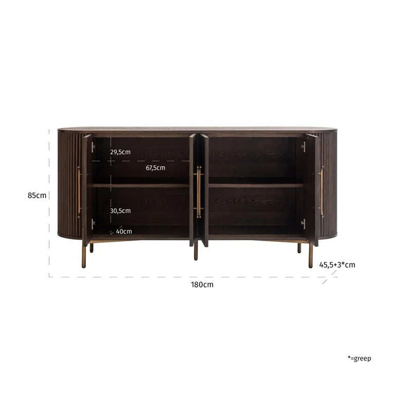 Sideboard Luxor 4-doors