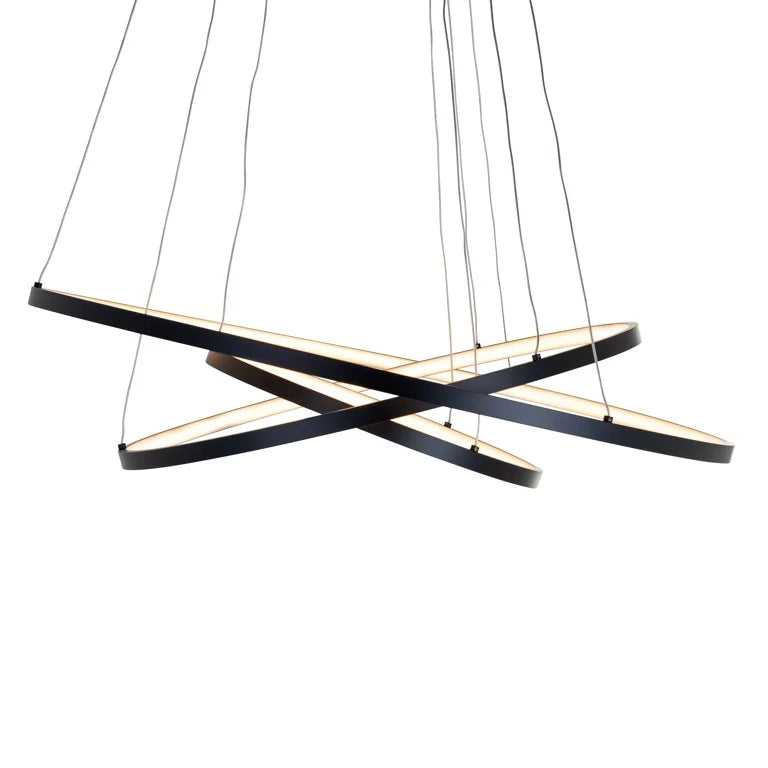 Hanging lamp Amira black (Black)