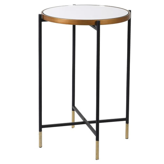 Mirror Topped Side Table