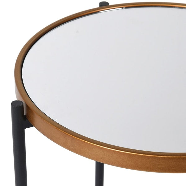 Mirror Topped Side Table