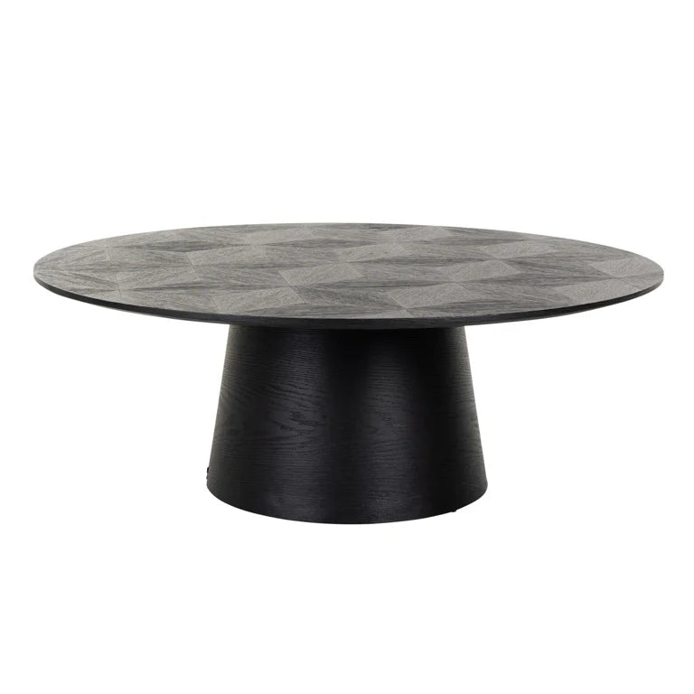 Coffee table 110Ø (Black)