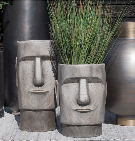 Easter Island Head Planter Small