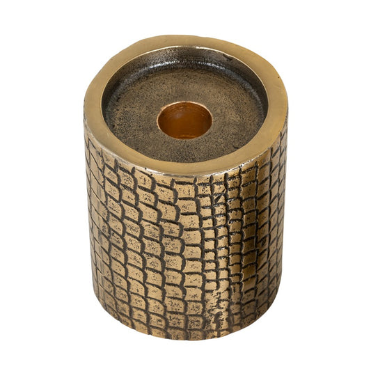 Candle holder Ross (Brushed Gold)