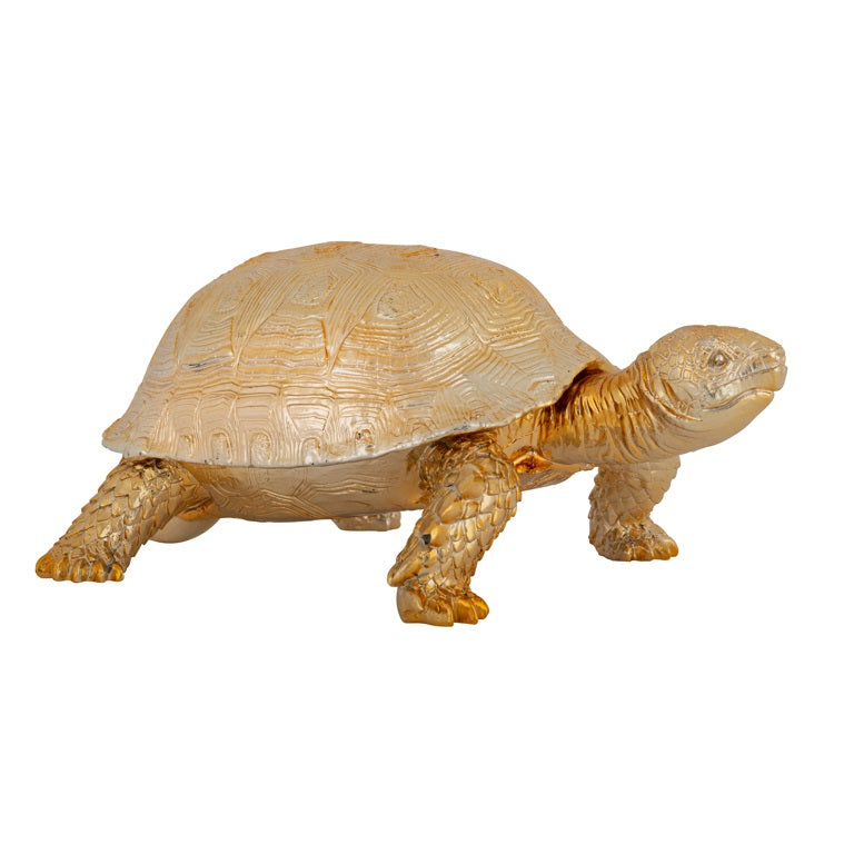 Decoration box Turtle (Gold)