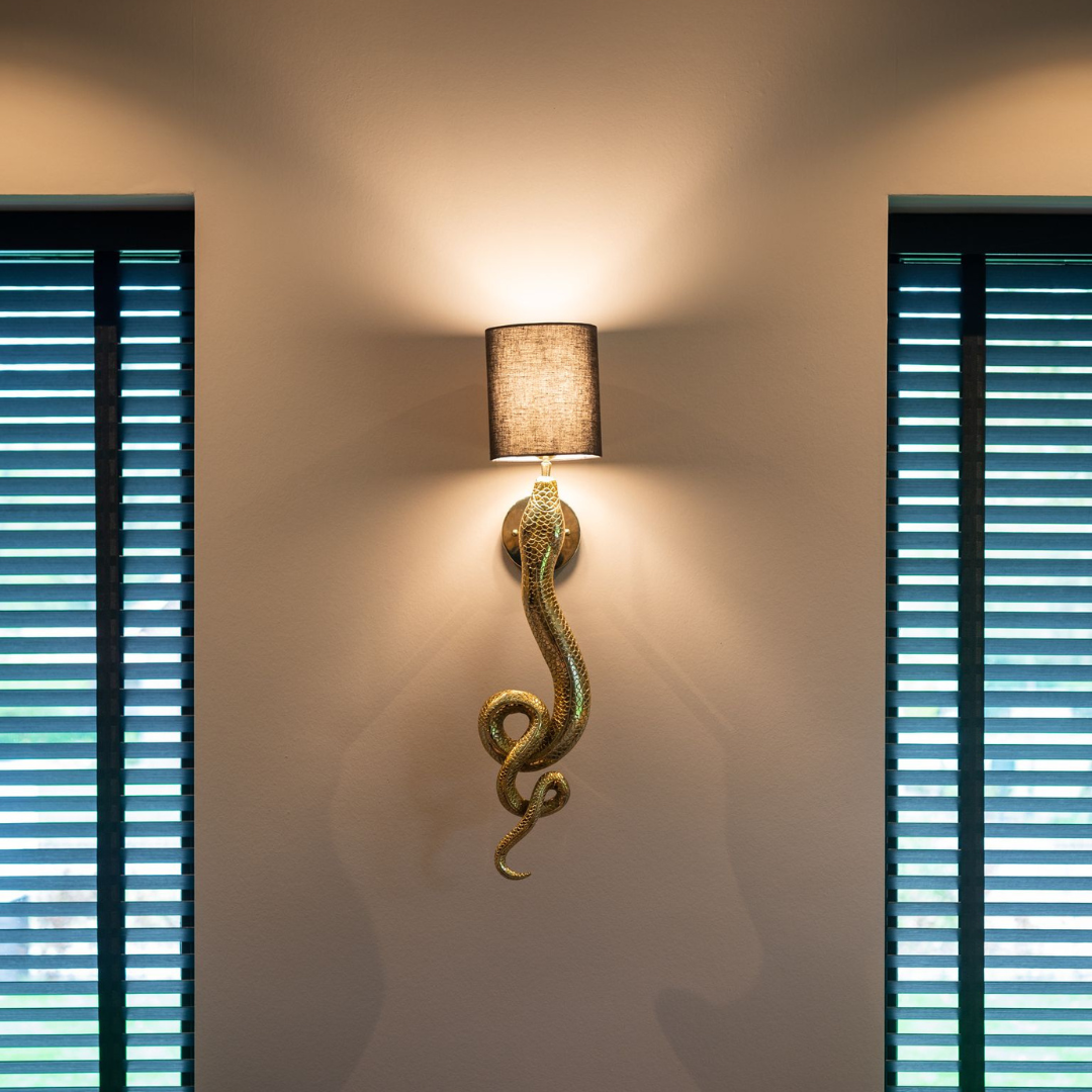 Wall light snake