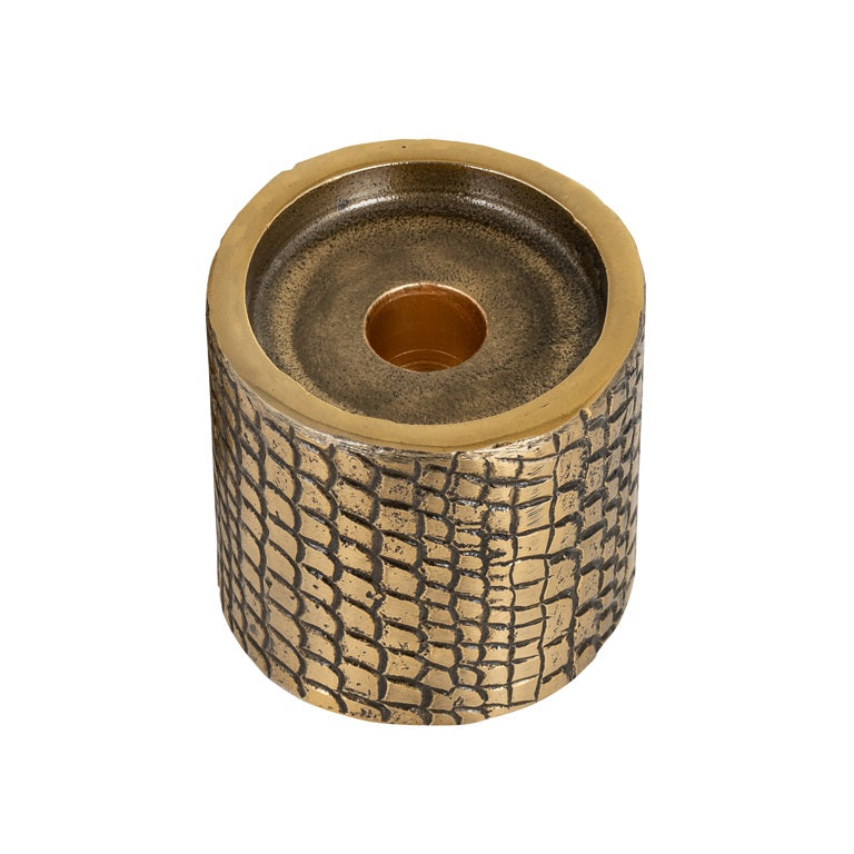 Candle holder Ross (Brushed Gold)