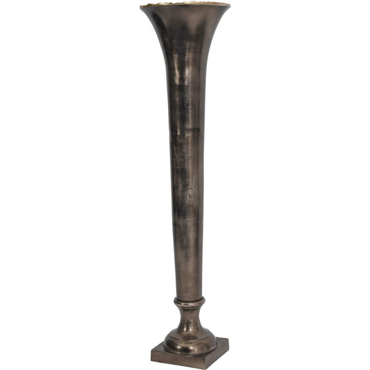 Merapi Lava Large Trumpet Vase