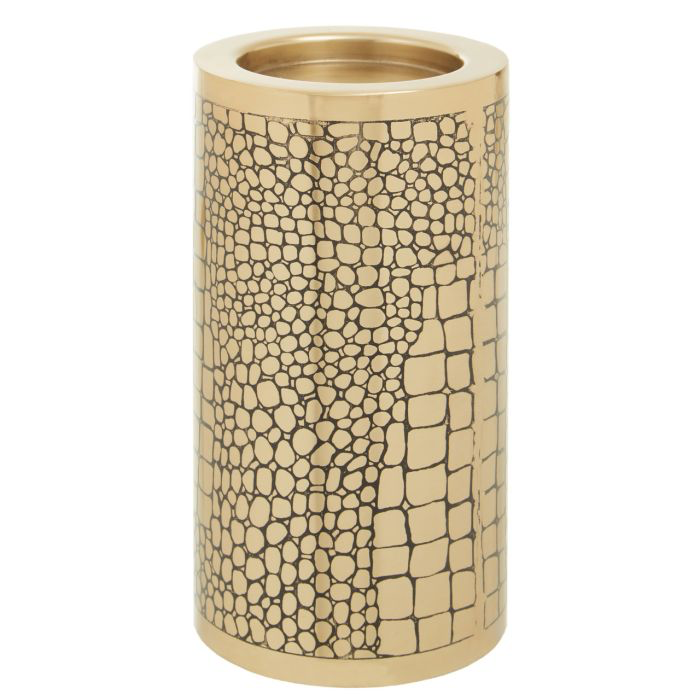 MEKO CROCODILE PATTERN CANDLE HOLDER