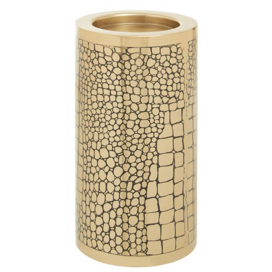 MEKO CROCODILE PATTERN CANDLE HOLDER