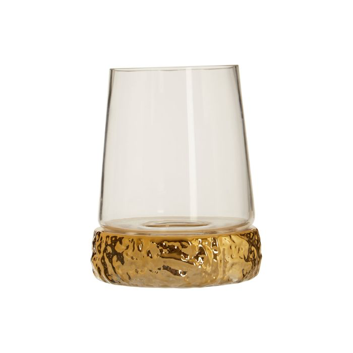 MARTELE GOLD HURRICANE CANDLE HOLDER