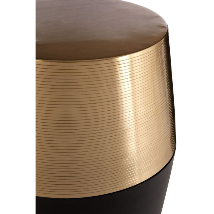 MARGOT BLACK AND COPPER SIDE TABLE