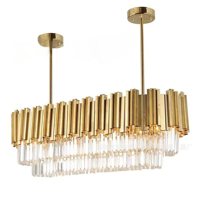 Crystal  Gold Chandelier