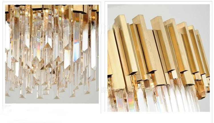 Crystal  Gold Chandelier