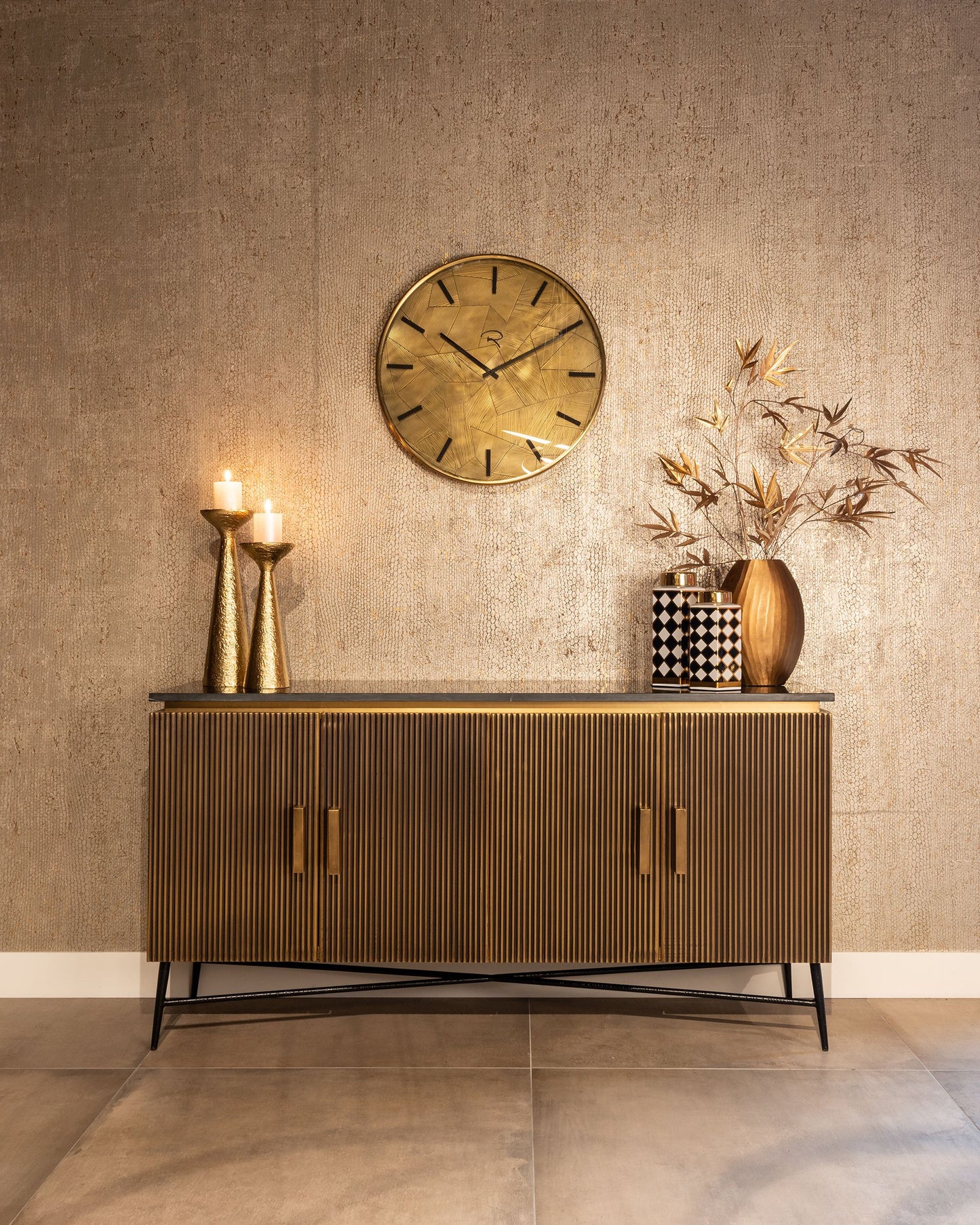 Sideboard Ironville 4-doors