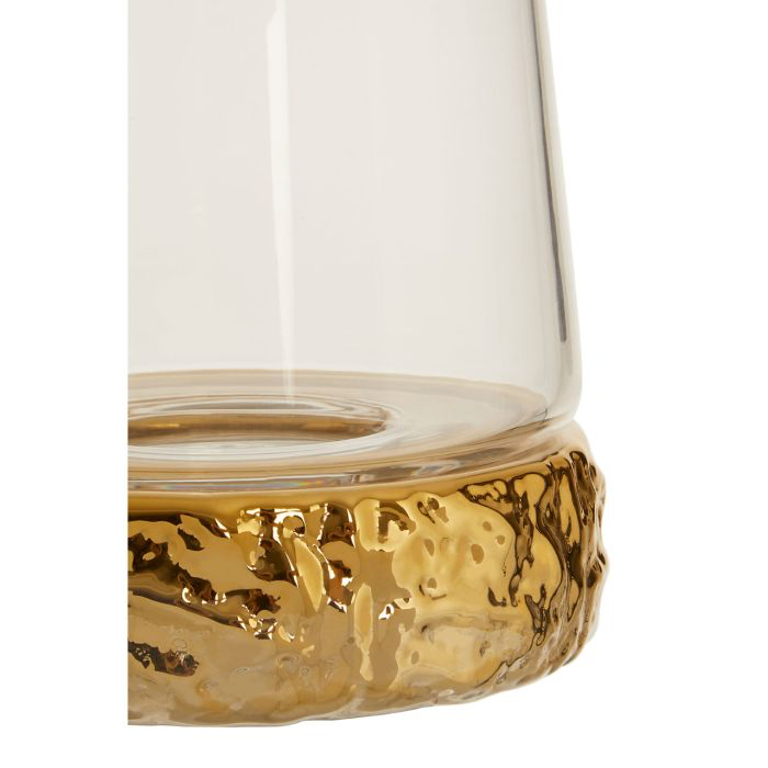 MARTELE GOLD HURRICANE CANDLE HOLDER