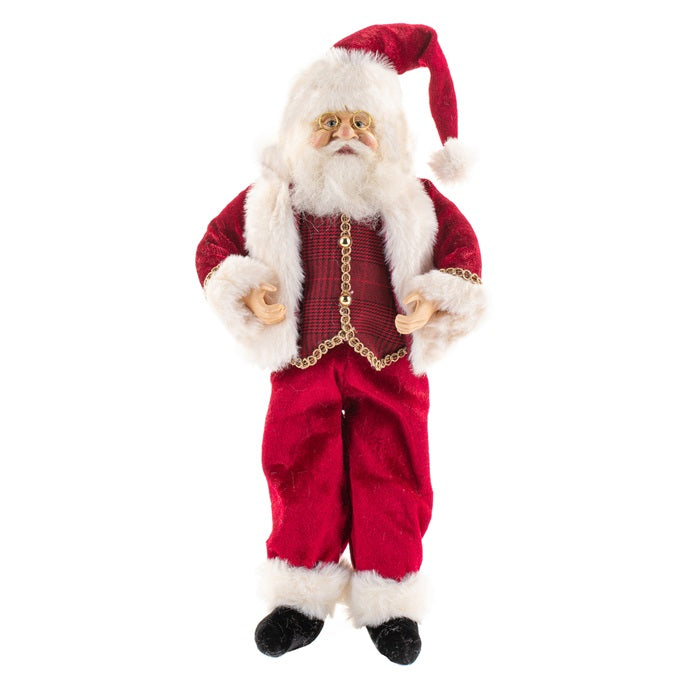 WORKSHOP SANTA DOLL 30 CM