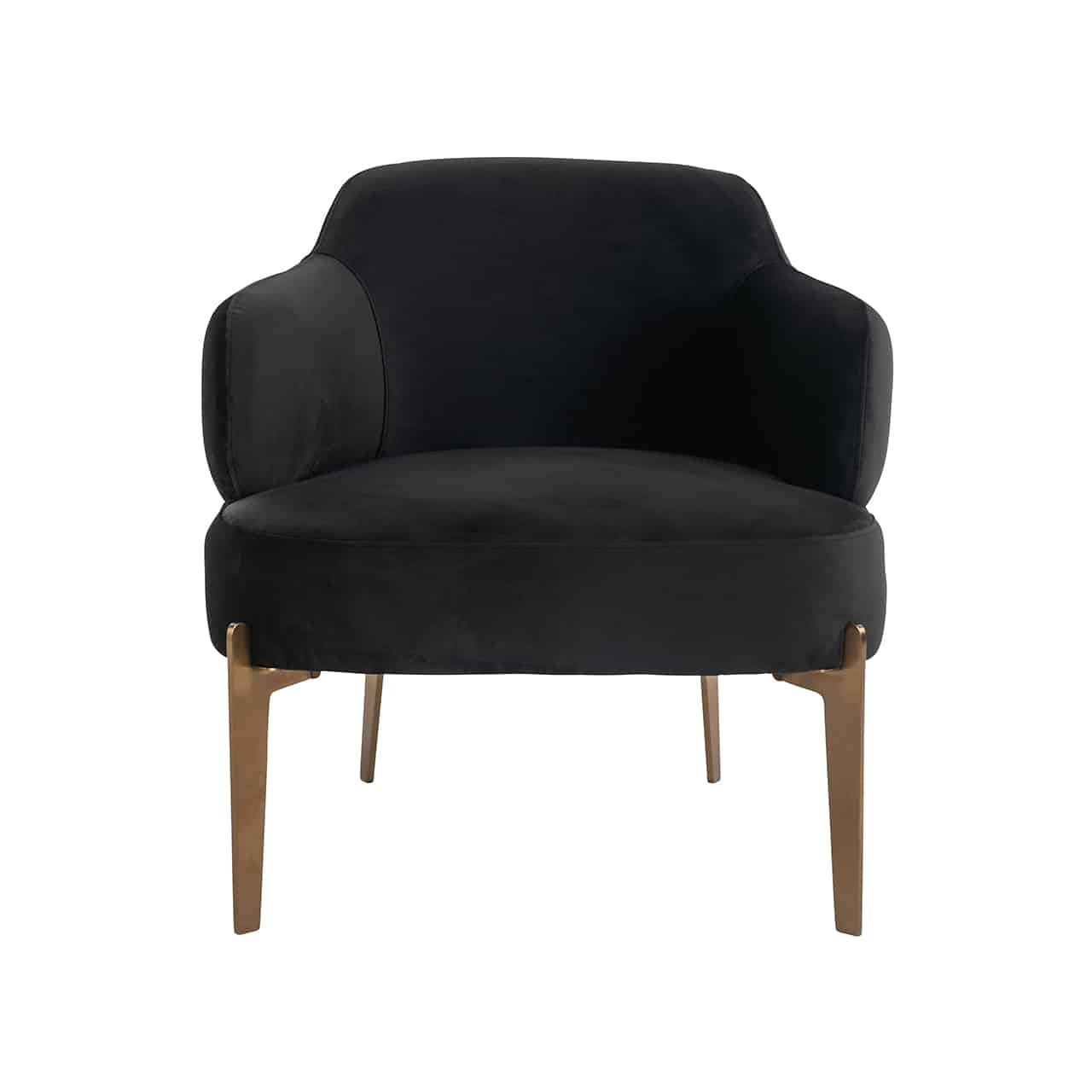 Venus Black Arm Chair