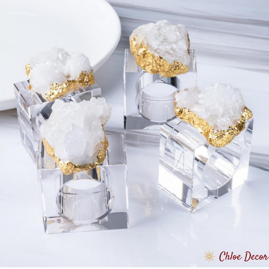 Luxury Crystal Napkins Rings