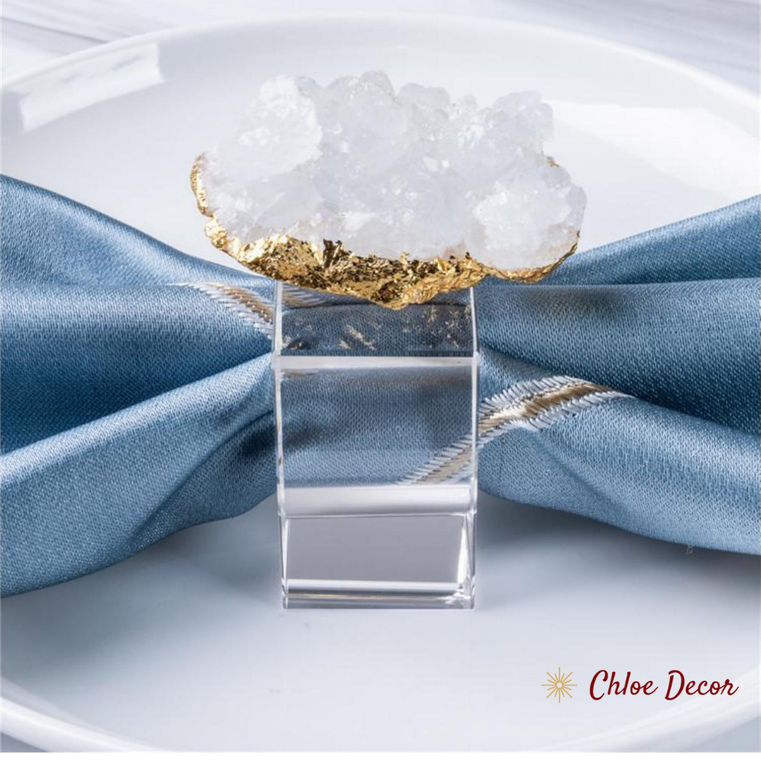 Luxury Crystal Napkins Rings