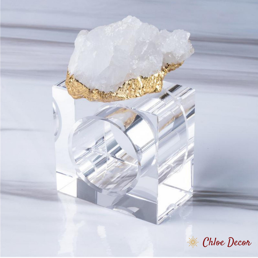 Luxury Crystal Napkins Rings