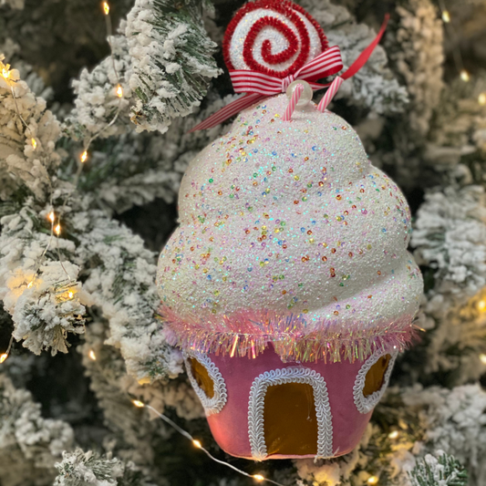 Candy Lane Cupcake House Pink